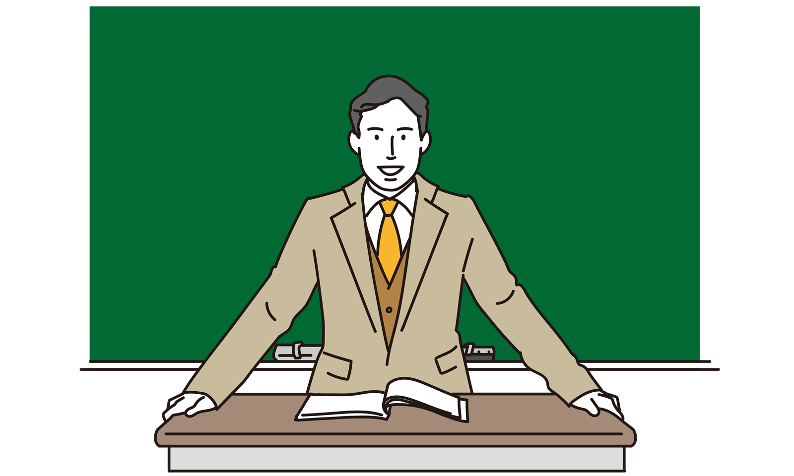 小学校教員から大学職員になった男性