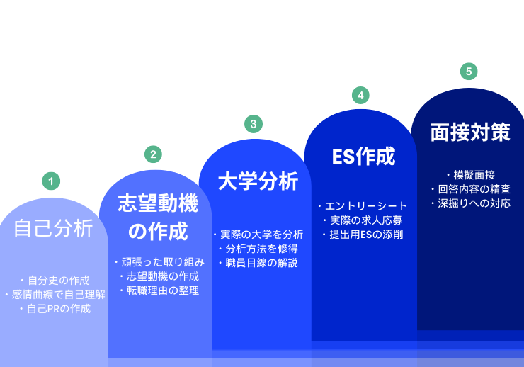 大学職員コーチカリキュラムの全体像