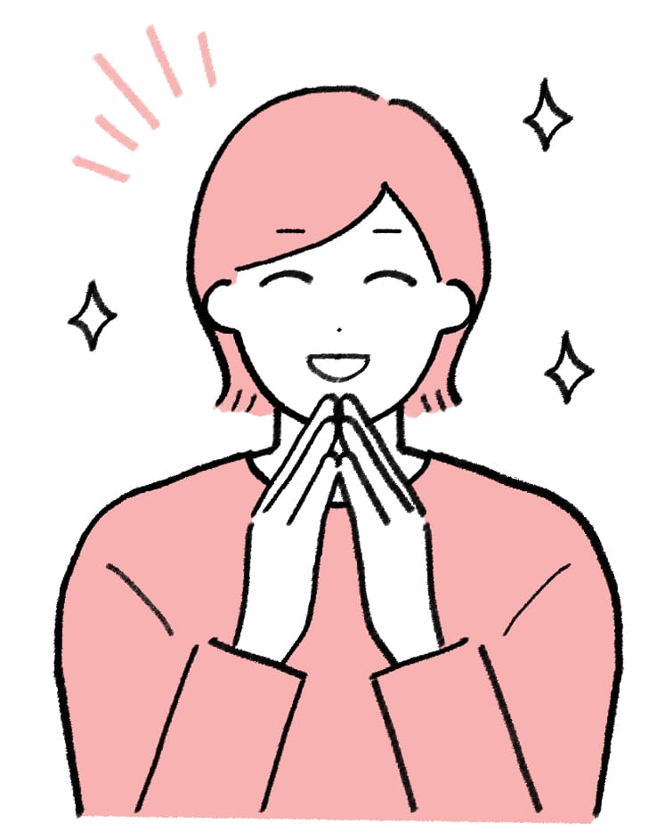 卒業生の女性